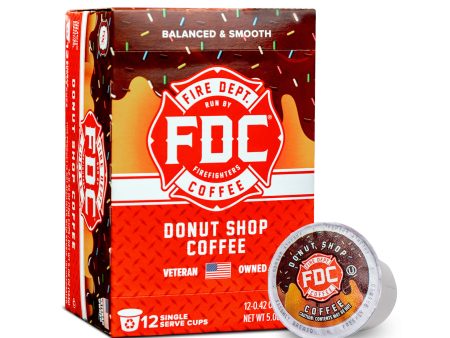 Donut Shop Coffee Pods, 12 Boxes (144 Cups) Supply