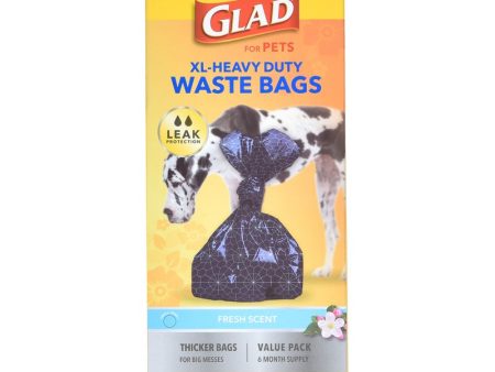 Glad for Pets Scented Waste Bags - Value Pack, 360 Bags Sale