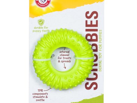 Arm & Hammer: Scrubbies Puppy Chew Ring Dental Chew Toy Online