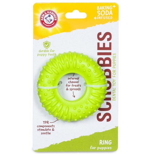 Arm & Hammer: Scrubbies Puppy Chew Ring Dental Chew Toy Online