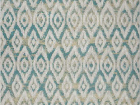 Venus Cream Blue Area Rug For Sale