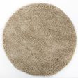 Shaggy Soft Plush Durable Made in Europe Indoor Area Rug Carpet in Beige, 5x8 Online Sale