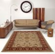 Swallowtail Rust and Cream Oriental Area Rug Online now