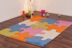 Moda Kids Jigsaw Puzzle Multi Area Rug Online Hot Sale