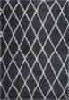 Toronto Trellis Dark Grey Ivory Area Rug Online