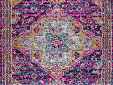 Elson Lilac Beige Traditional Indoor Outdoor Area Rug Online