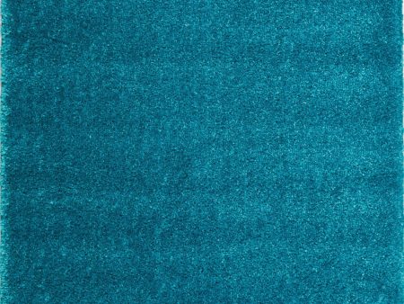 Candy Shaggy Turquoise Soft Plush Area Rug Online