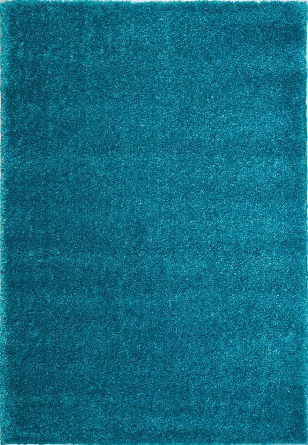 Candy Shaggy Turquoise Soft Plush Area Rug Online