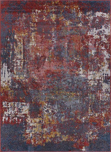 Madrid Blue Terra Area Rug Discount