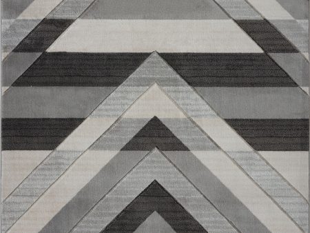 Oakridge Cream Grey Area Rug Discount