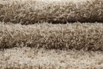 Shaggy Soft Plush Durable Made in Europe Indoor Area Rug Carpet in Beige, 5x8 Online Sale