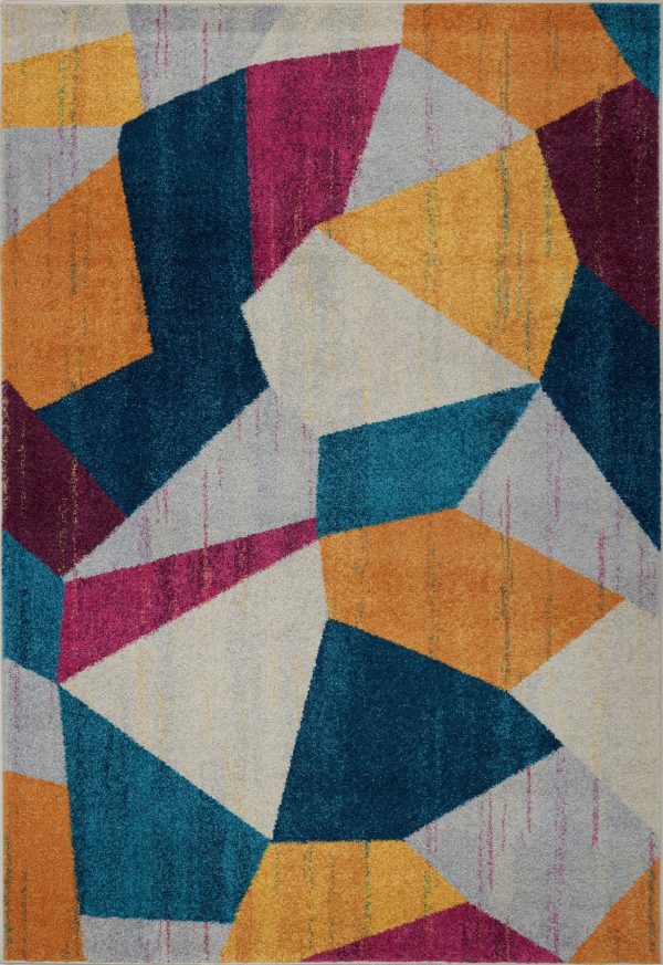 East York Multi Color Area Rug Supply