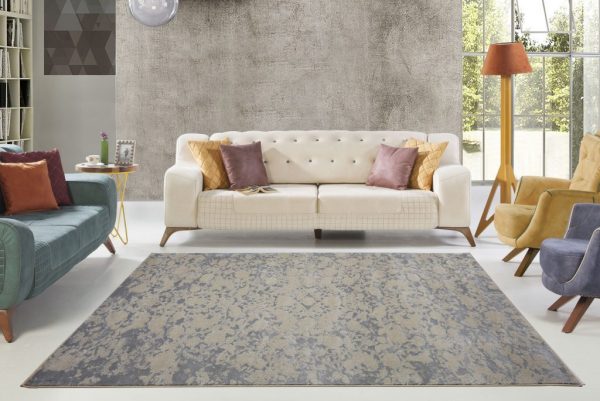 Concord Champagne Camel Gray Area Rug Supply