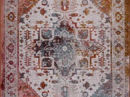 Modena Traditional Design Turkish Machine Made Beautiful Indoor Mat Carpet in Brown Cream, 2x3 (1 10  x 2 11 , 57cm x 90cm), 2x3 (1 10  x 2 11 , 57cm x 90cm), Brown Cream Online Sale