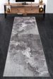 Logan Dark Grey Rustic Marble Design Modern Contemporary Area Rug Hot on Sale