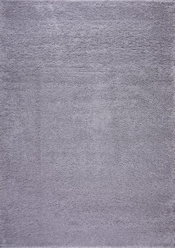 Solid Color Shaggy Meknes Durable Beautiful Turkish Indoor  Rug in Light Gray Online