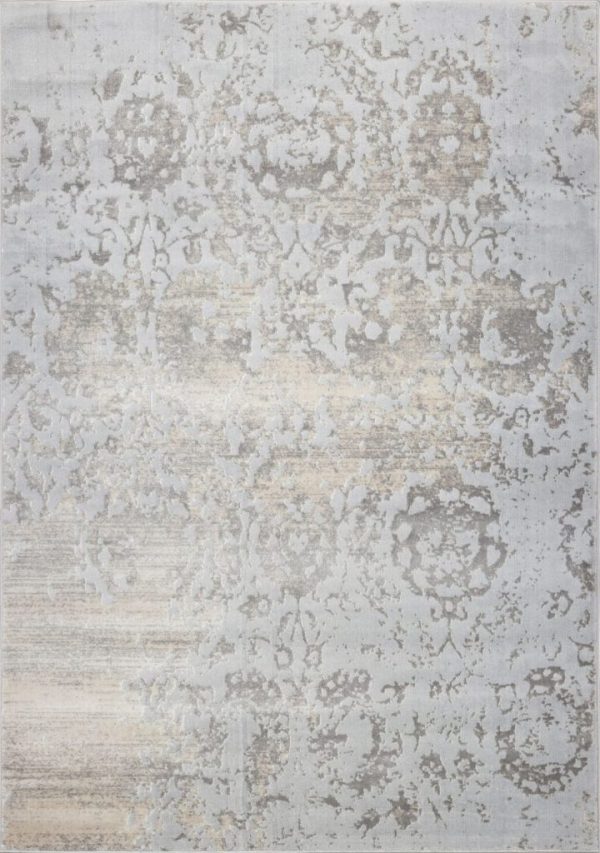 Cherine Champagne Gray Area Rug Supply