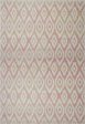 Mercury Cream Baby Pink Area Rug For Cheap