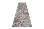 Morocco Southwestern Destressed Multicolor Area Rug 3 11  X 5 3  (Approx. 4 x 5 feet) for Entrance, Hallway, Balcony Fashion