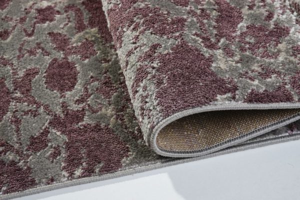 Concord Champagne Plum Gray Area Rug Online Hot Sale