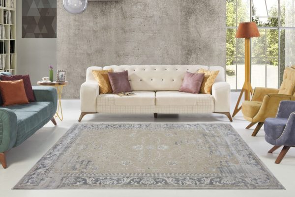 Garnet Champagne Camel Gray Area Rug For Discount