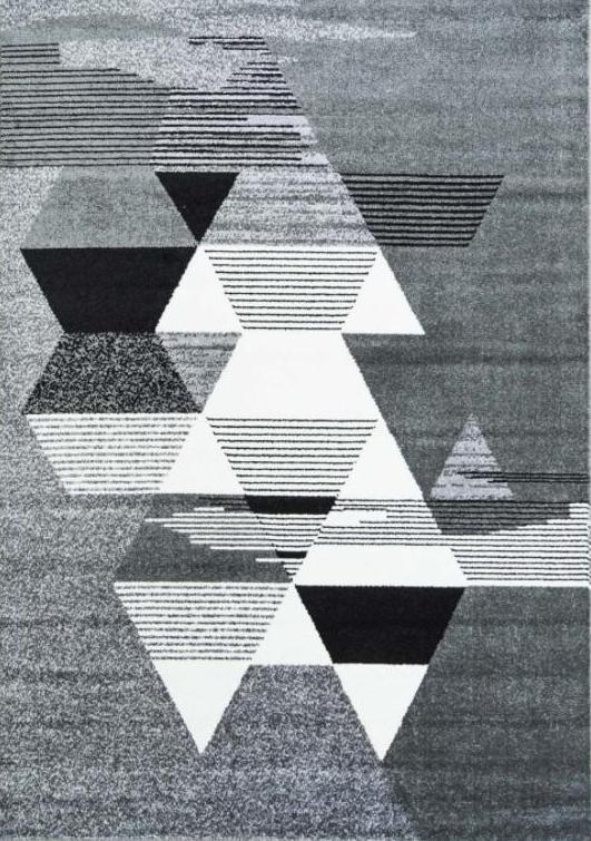 Grey Triangles Area Rug Sale