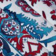 Blue Red Ornamental Turkish Area Rug Sale