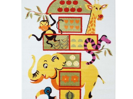 Moda Kids Elephant Area Rug For Discount