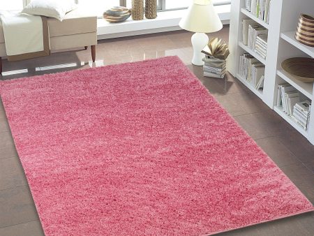 Shaggy Pink Area Rug Online