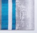 Adonis Grey Turquoise Area Rug Cheap