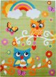 Moda Kids Owl Area Rug Green Sale