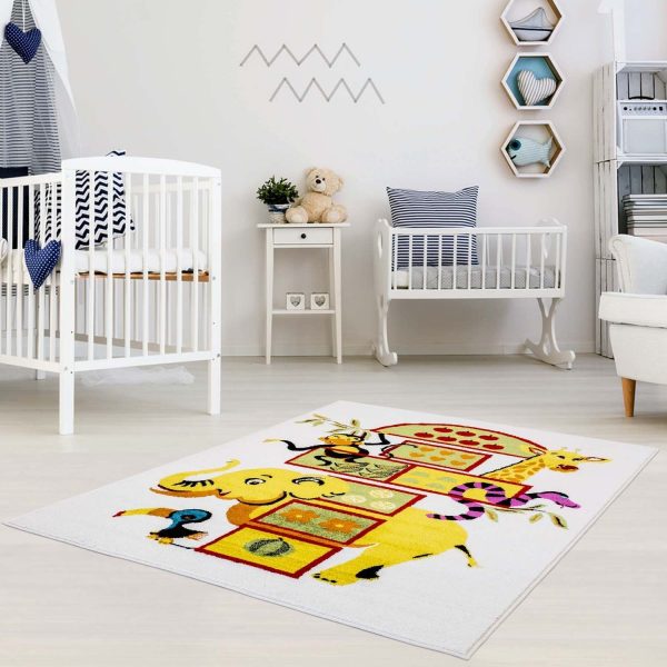 Moda Kids Elephant Area Rug For Discount