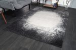 Lucas Dark Light Grey Modern Bordered Plain Solid Color Area Rug Online Hot Sale