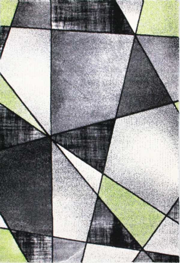 Emperor Abstract Green Gray Area Rug Online