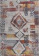 Morocco Southwestern Destressed Multicolor Area Rug 3 11  X 5 3  (Approx. 4 x 5 feet) for Entrance, Hallway, Balcony Fashion