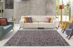 Concord Champagne Plum Gray Area Rug Online Hot Sale