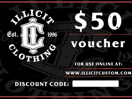 $50.00 Gift Voucher on Sale