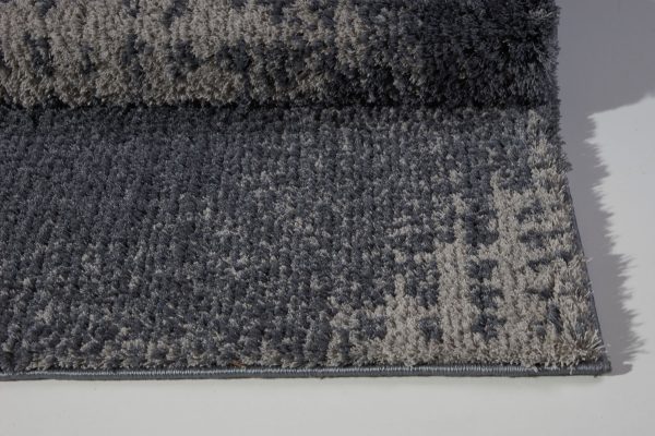 Coquitlam Shaggy Gray Micro-Polyester Area Rug Fashion