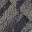 Jasper Shaggy Micro-Polyester Grey Area Rug Online now