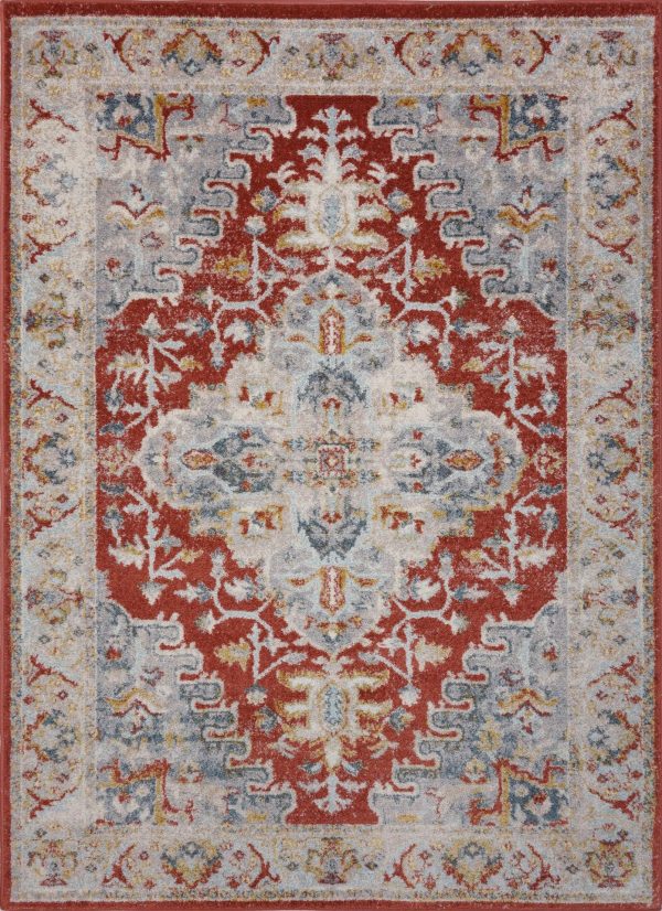 Meshkabad Persian Terra Cream Beige Area Rug Discount