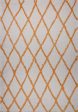 Toronto Trellis Ivory Orange Area Rug Online