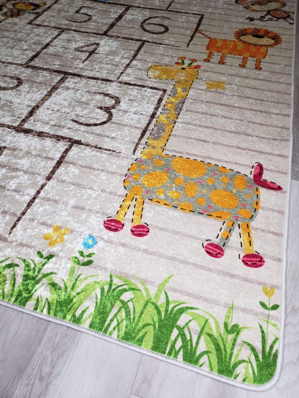 Tremont Flatweave Numbers Area Rug For Discount