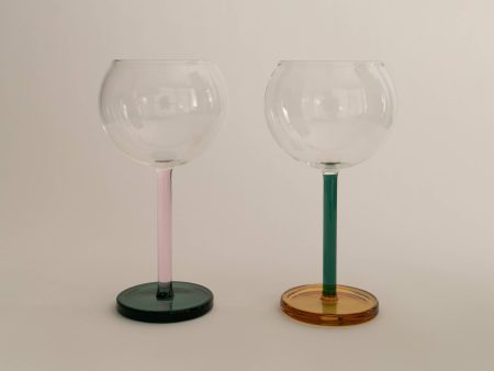 Bilboquet Wine Glasses, Golden Hour Online