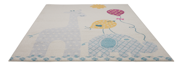 Giraffe Elephant Bird Kids Area Rug For Sale