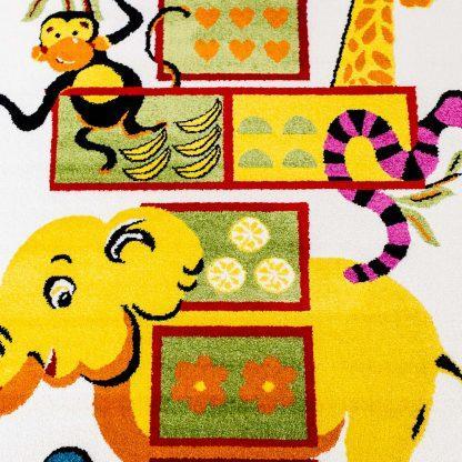 Moda Kids Elephant Area Rug For Discount