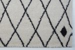 Victoria Trellis Ivory Dark Gray Shaggy Area Rug For Cheap