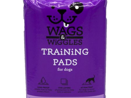 Wags & Wiggles 21  x 21  Training Pads, 50 Pack Cheap