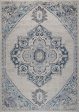 Miranda Persian Traditional Ivory Blue Area Rug 2 7  X 4 11  (Approx. 3 by 5 feet) for Entrance, Hallway, Balcony For Discount