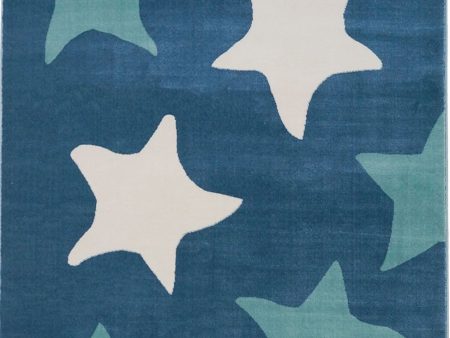 Star Blue Area Rug Online Hot Sale