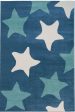 Star Blue Area Rug Online Hot Sale